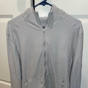 Grey Lulu Lemon Zip-up Hoodie
